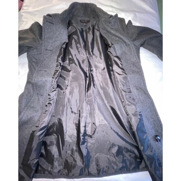 Jason Kole Wool Blend Coat in Charcoal Grey - Women's Size XL - 50% Wool & Soft - Picture 5 of 10